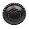 Gliderite Hardware 1-3/8 in. Oil Rubbed Bronze Double Beaded Ring Cabinet Knob, 10PK 5739-ORB-10 - alternate 2